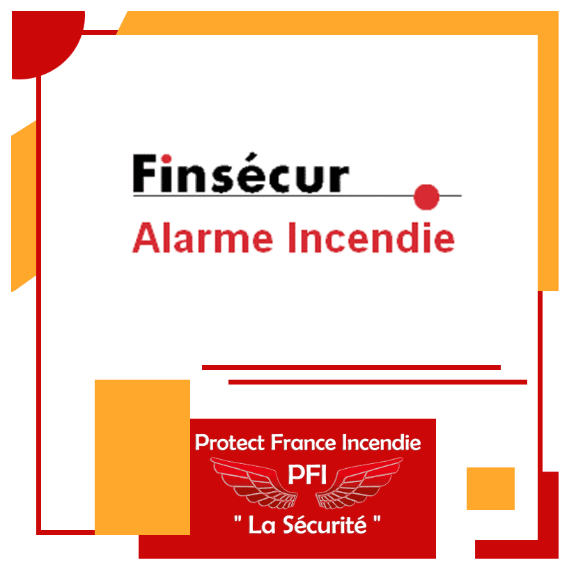ALARME Incendie FINSECUR Logo