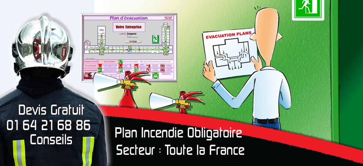  Plan Sécurité Incendie PARIS 75 - Vente, Installation, Réalisation, Conception, Mise à jour et Livraison des Plans Sécurité Incendie sur PARIS 75000