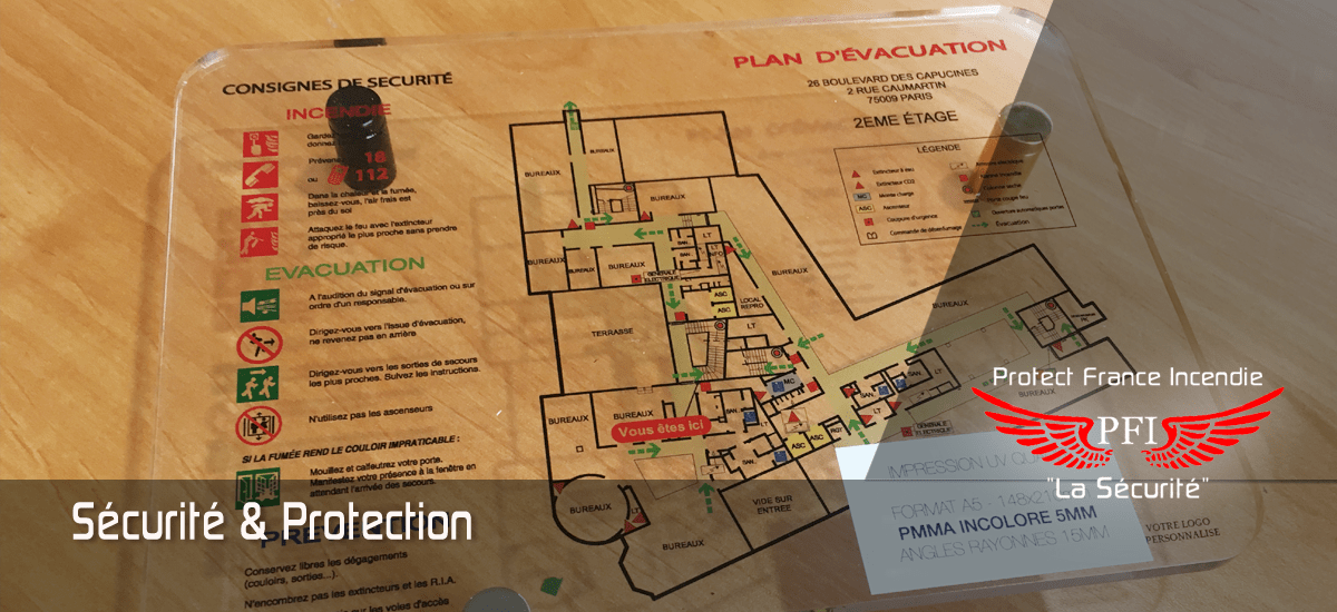 Plans de Sécurité Incendie Crystal Design - Plan de Sécurité Incendie Design