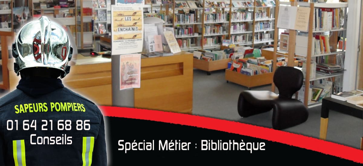 Extincteur pour Bibliothèque - Spécialiste protection incendie