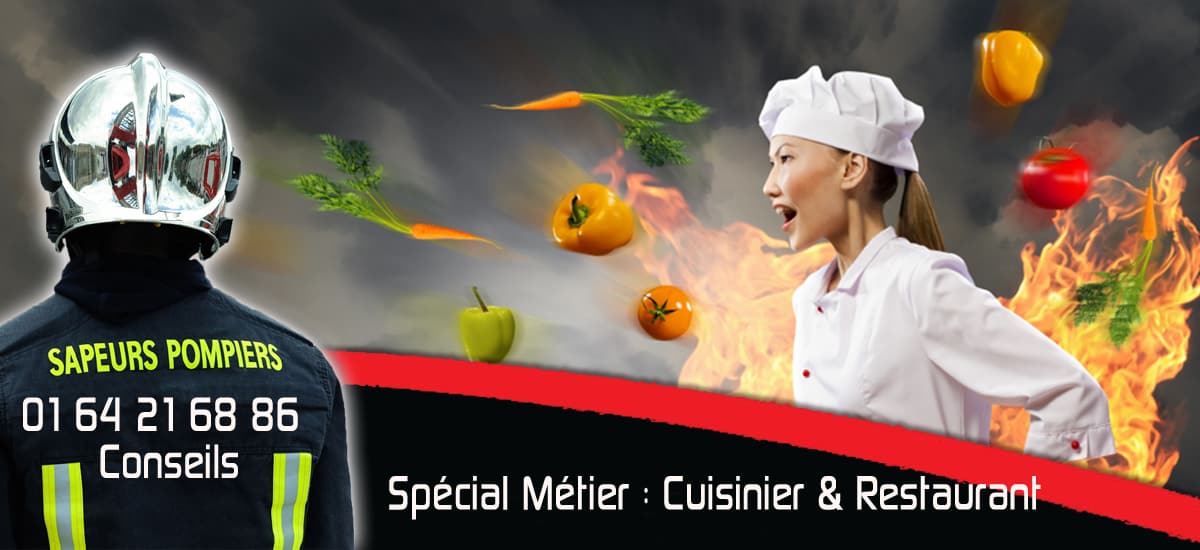Extincteur pour Cuisinier & Traiteur - Spécialiste protection incendie