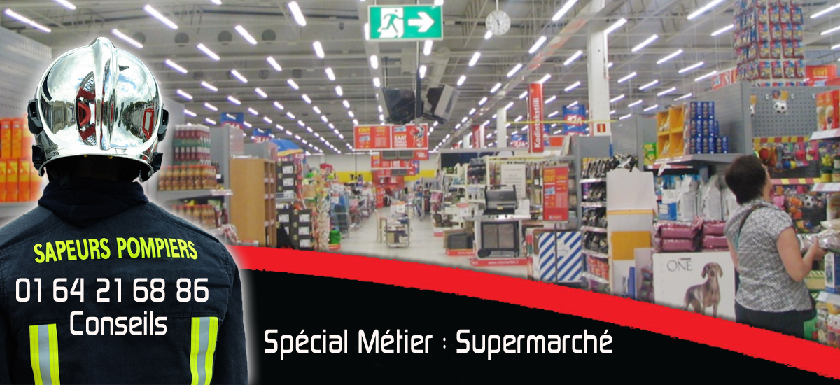 Extincteur pour Supermarché - Spécialiste protection incendie