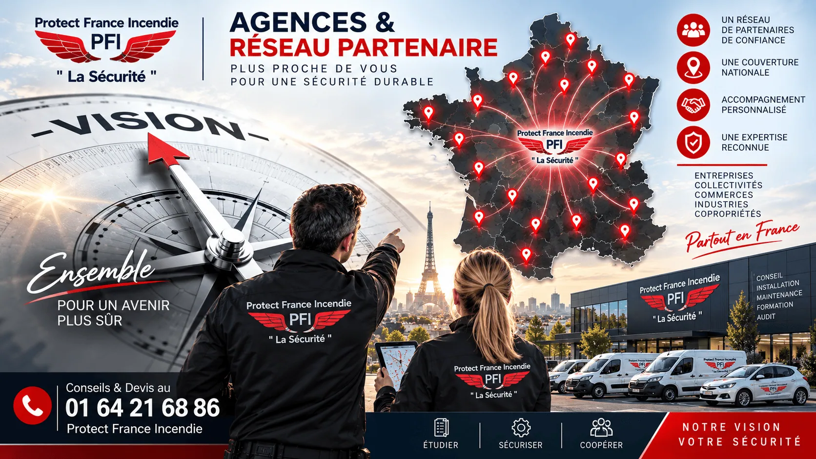 Nos agences & Réseau partenaire