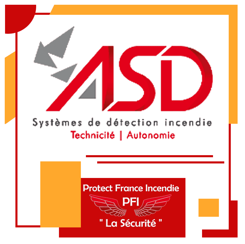 ALARME Incendie ASD Logo