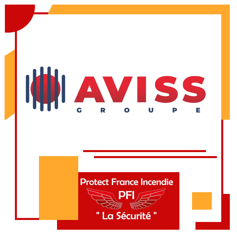 ALARME Incendie AVISS Logo