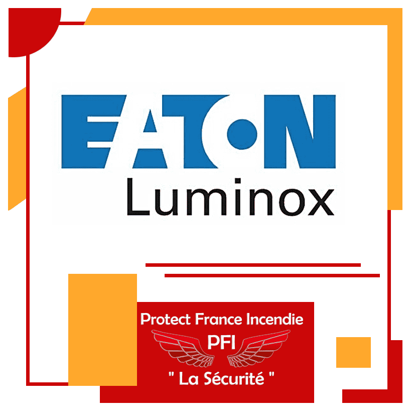 ALARME Incendie EATON LUMINOX Logo