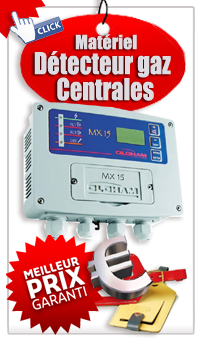 Centrales de détection gaz