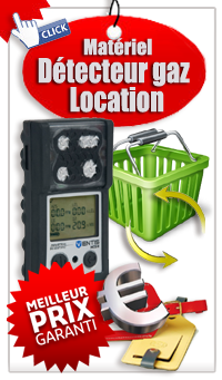 Location détecteurs gaz