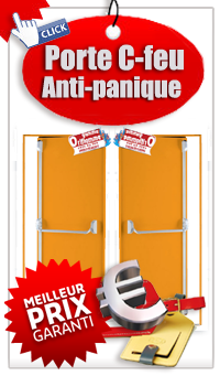 Porte Coupe feu serrure anti panique