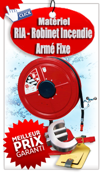 Robinet d'incendie armé fixe